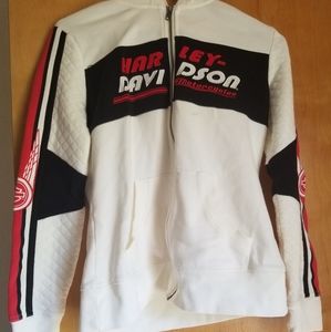 Official Harley Davidson sweatshirt zip-up